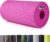Fizyo Faszienrolle, Schaumstoffrolle aus EPP, mittelhart, 30 x 15 cm, zur Selbstmassage von Rücken & Wirbelsäule, Triggerpunktmassage, Pilates & Yoga, Fitness & Regeneration (Pink)