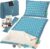 BACKLAXX Akupressurmatte mit Kissen, Tuch und Tasche, Akupunkturmatte mit Spikes zur Massage, Entspannungs-Akupressurmatte für Nacken und Schulter, Massagematte für Rücken und Ganzkörper