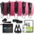 ZenOne Sports® Resistance Bands Set I Robuste Fitnessbänder in 5 Stärken I Widerstandsbänder für Krafttraining – Zuhause & Unterwegs I Trainingsbänder, Fitness-Bänder, Gummibänder Sport