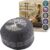 Ergo Ergonomisches Meditationskissen – Yogakissen & Yogakissen, rundes Yoga-Sitzkissen, rundes Bodensitzkissen, Zafu mit Buchweizenschalen, Meditationskissen, Baum des Lebens, Anthrazit