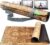 BACKLAXX ® Yogamatte Kork mit Naturkautschuk – FAZ-Testsieger 08/2024 – Yogamatte nachhaltig, schadstofffrei, Yogamatte rutschfest, Fitnessmatte mit Anti-Rutsch-Zonen inklusive Tragegurt, Gymnastikmatte